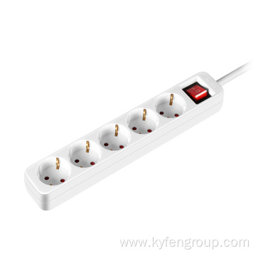 5-Outlet Power Strip With Light Switch